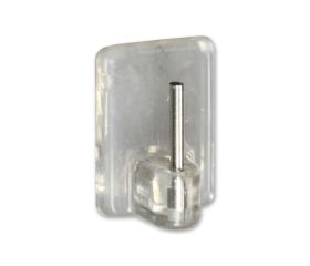 B5006-H Percha Visillos. Transparente. 17 x 25 mm