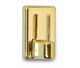 B5006-K Percha Visillos. Oro. 17 x 25 mm