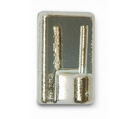 B5006-P Percha Visillos. Plata. 17 x 25 mm