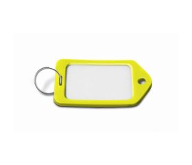 B5012-A Portaetiquetas Grande. Amarillo. 63 x 39 mm
