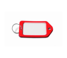 B5012-R Portaetiquetas Grande. Rojo. 63 x 39 mm