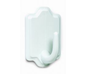 B5018-B Percha plástico. Blanco. 33 x 46 mm