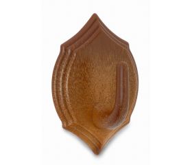 B5020-Z Percha Escudo. Madera. 34 x 48 mm