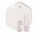 B5021-H Percha Hexagonal. Transparente. 44 x 49 mm