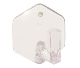 B5021-H Percha Hexagonal. Transparente. 44 x 49 mm