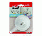Mod. B5053-B Colgador articulado con Ventosa. Blanco. Ø 78 mm [Blister 1 unidad]