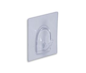 B5100-H Percha Removible. Transparente. 61 x 48 mm