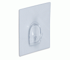 B5101-H Percha Removible. Transparente. 80 x 62 mm