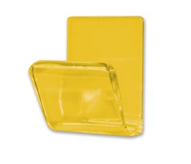 B5203-A Percha Master Adhesiva. Plástico. Amarillo transparente