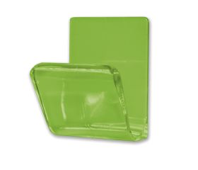 B5203-V Percha Master Adhesiva. Plástico. Verde transparente
