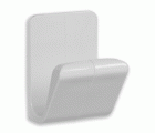 B5204-B Percha Mini Master Adhesiva. Plástico. Blanco