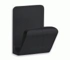 B5204-N Percha Mini Master Adhesiva. Plástico. Negro