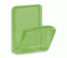 B5204-V Percha Mini Master Adhesiva. Plástico. Verde transparente