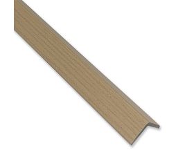 B6045-H Ángulo MDF 30x30mm. Long. 243 cm. Haya