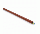 B6060-Z Canal instalaciones. Madera Oscura. 200 cm. Pequeño
