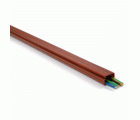 B6080-Z Canal instalaciones. Madera Oscura. 200 cm. Grande