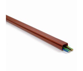 B6080-Z Canal instalaciones. Madera Oscura. 200 cm. Grande