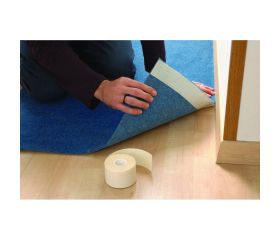 Mod. B6108-B Cinta Adhesiva para Moqueta. Blanco. 10 m. 45 mm [Blister 1 rollo]