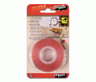 Mod. B6215-H Cinta adhesiva 2 caras con malla. Transparente. 250 cm. 19 mm [Blister 1 rollo]