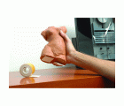 Mod. B6261-B Protector espuma adhesivo. Blanco. 1 m. 40 mm [Blister 1 rollo]