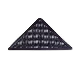 B6265-N Antideslizante alfombras. Reutilizable.110x110mm. Negro. Negro