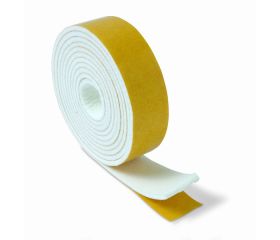 B6275-B Deslizadores Fieltro. Blanco. 25 mm x 2 m