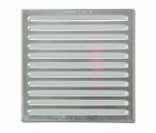 B7001-A Rejilla de Empotrar. Aluminio. 16 x 16 cm
