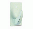 B7015-F Percha Colmillo. Cromado mate. 30 x 50 mm