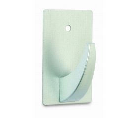 B7015-F Percha Colmillo. Cromado mate. 30 x 50 mm
