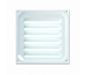 B7021-D Rejilla de Ventilación. Lacado Blanco. 10 x 10 cm