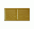 B7024-Y Rejilla de Ventilación. Madera Clara. 15 x 30 cm