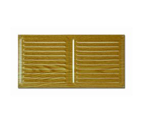 B7024-Y Rejilla de Ventilación. Madera Clara. 15 x 30 cm