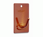 B7026-M Percha mediana adhesiva. Porcelana. 26 x 43 mm