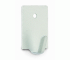 B7027-F Mini Percha adhesiva. Cromado mate. 17 x 26 mm