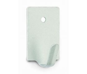 B7027-F Mini Percha adhesiva. Cromado mate. 17 x 26 mm