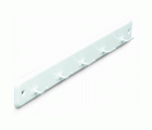 B7036-D Colgador para cocina. Lacado Blanco. 300 x 40 mm. 5 brazos