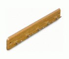 B7036-Z Colgador para cocina. Madera. 300 x 40 mm. 5 brazos