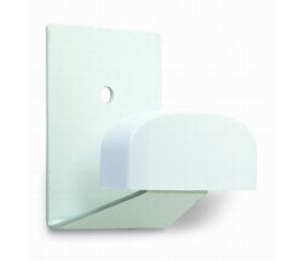 B7043-D Percha Júnior. Acero. Lacado Blanco. 30 x 45 mm