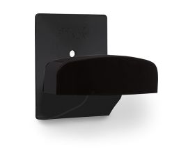 B7044-N Percha Grande. Acero. Lacado Negro. 42 x 50 mm