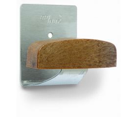 B7044-Z Percha Grande. Acero. Madera. 42 x 50 mm