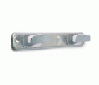 B7045-J Perchero Acero inox. Cromado. 240 x 40 mm. 2 brazos