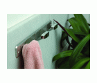 Mod. B7046-J Perchero Acero inox. Cromado. 350 x 40 mm. 3 brazos [Blister 1 unidad]