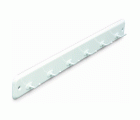 B7048-D Colgador para cocina. Lacado Blanco. 350 x 40 mm. 6 brazos