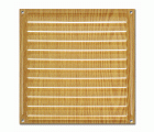 B7050-Y Rejilla de Ventilación. Madera Clara. 17 x 17 cm