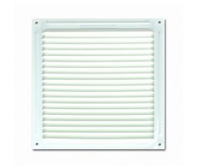 B7253-D Rejilla de Ventilación. Lacado Blanco. 18 x 18 cm