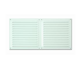 B7054-D Rejilla de Ventilación. Lacado Blanco. 20 x 40 cm