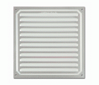 B7034-A Rejilla de Ventilación Adhesiva. Aluminio. 20 x 20 cm
