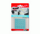 Mod. B7062-H Gotas protectoras adhesivas. Transparente. Ø 9 mm. Alto 2 mm [Blister 25 pastillas]