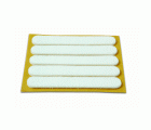 B7076-B Deslizadores Fieltro. Blanco. 13 x 91 mm