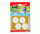 Mod. B7083-B Deslizadores Fieltro. Blanco. Ø 38 mm [Blister 4 discos]